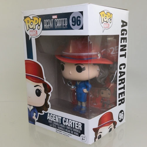 Funko POP! Marvel - Agente Carter - Figura Vinilo - AGENT CARTER #96 *NO COMO NUEVO*