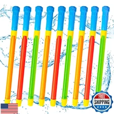 9 Packs Water Gun for Kids Toddlers, Water Toys Squirt Gun for Kids Ages 3-5 