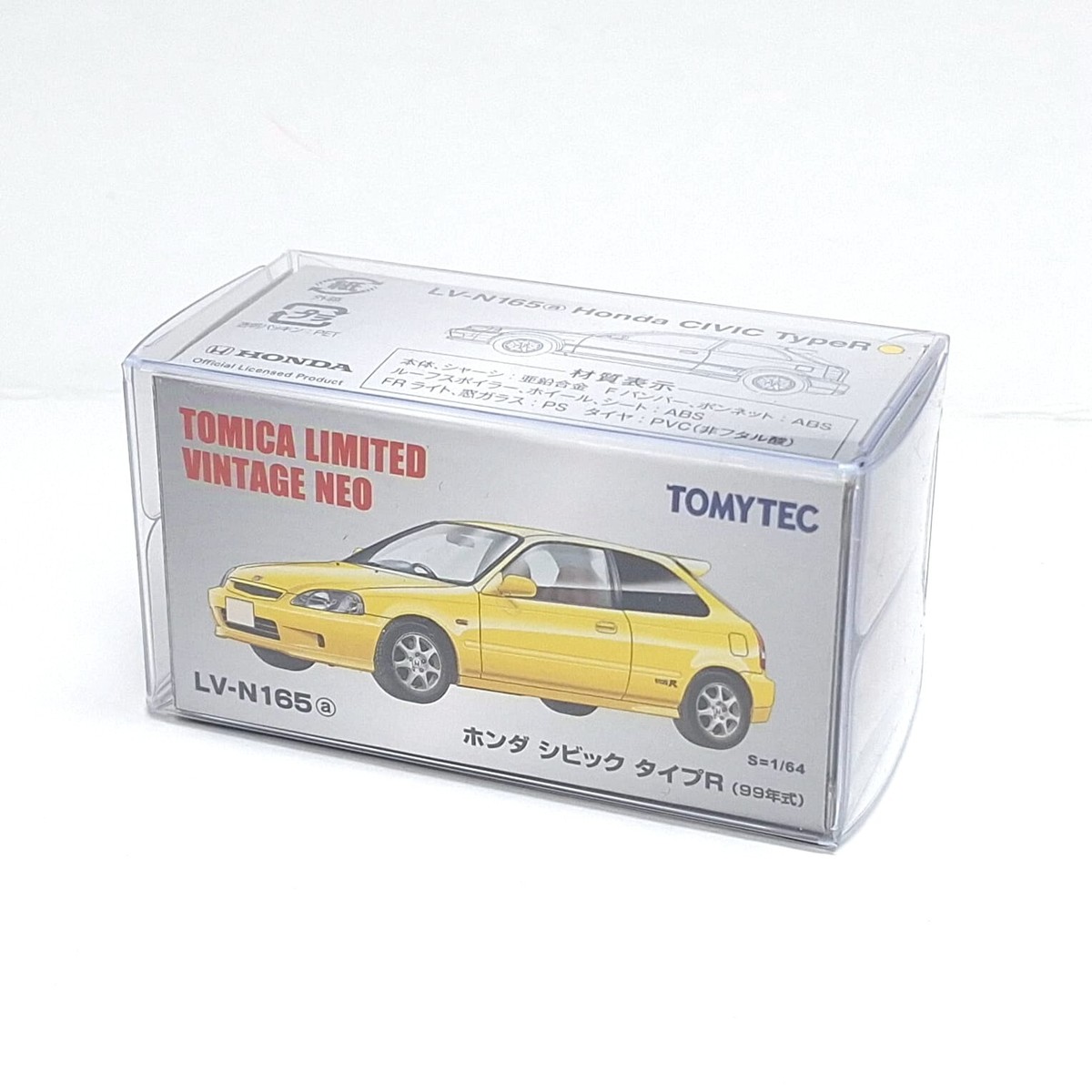 Tomica Limited Vintage NEO LV-N165a Honda Civic Type R 99