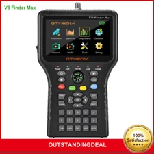 V8 Finder Max Satellite Finder DVB-S2X / S2 / S support H.264/H.265 for GTMEDIA