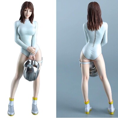 1/20 Lin Haoji Racing Girl Resin Model White Mold Maple Leaf GK