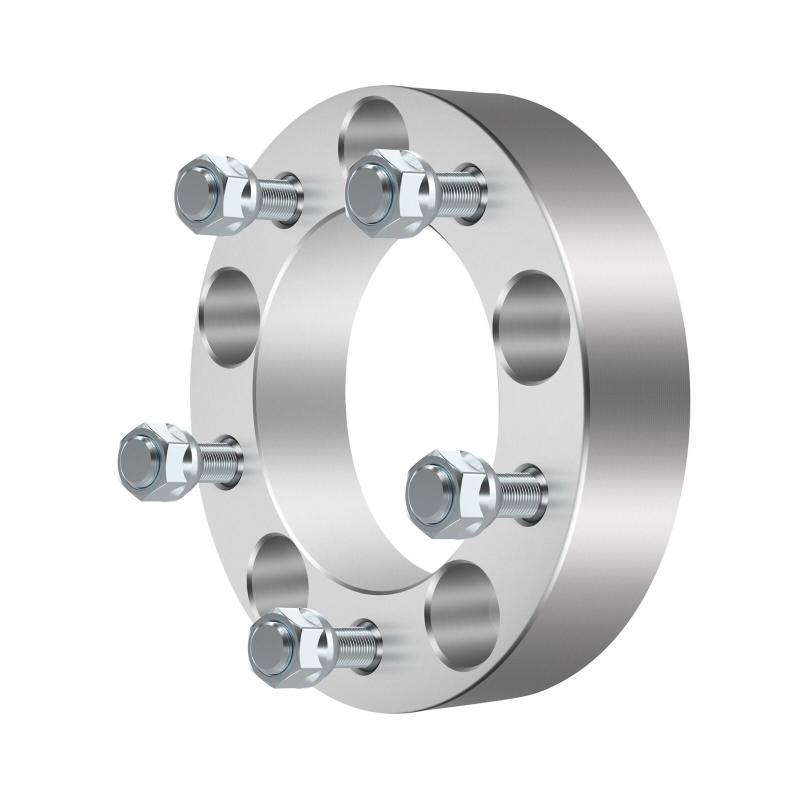 (4) 1.5 inch 5x5.5 Wheel Spacers 1/2" Studs For Jeep CJ5 CJ6 CJ7 Ford