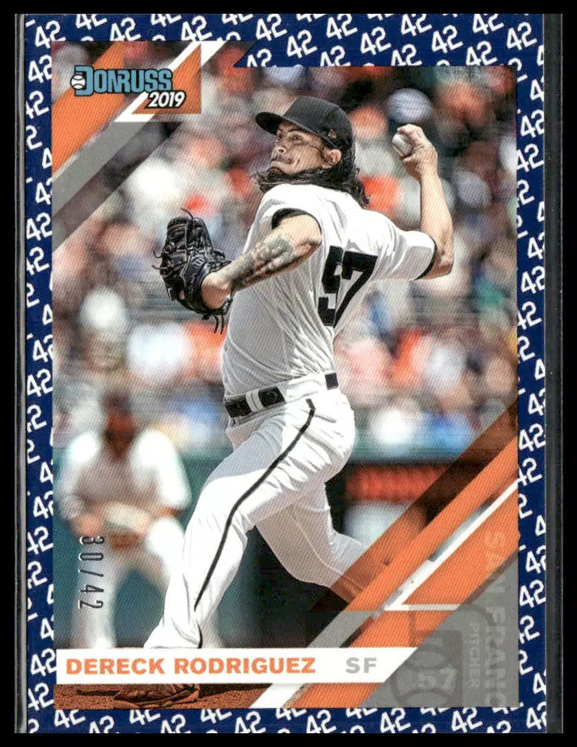 Dereck Rodriguez trading card