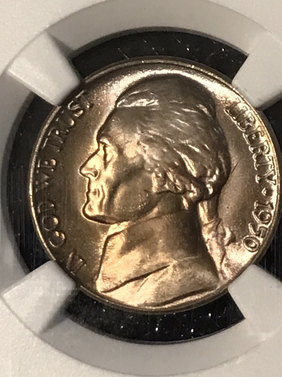 1950-D Jefferson Nickel MONSTER TONER with Full Steps | eBay