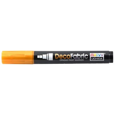 Uchida DecoFabric Opaque Paint Marker Chisel Tip-Metallic Gold 5A00219T-1G43F