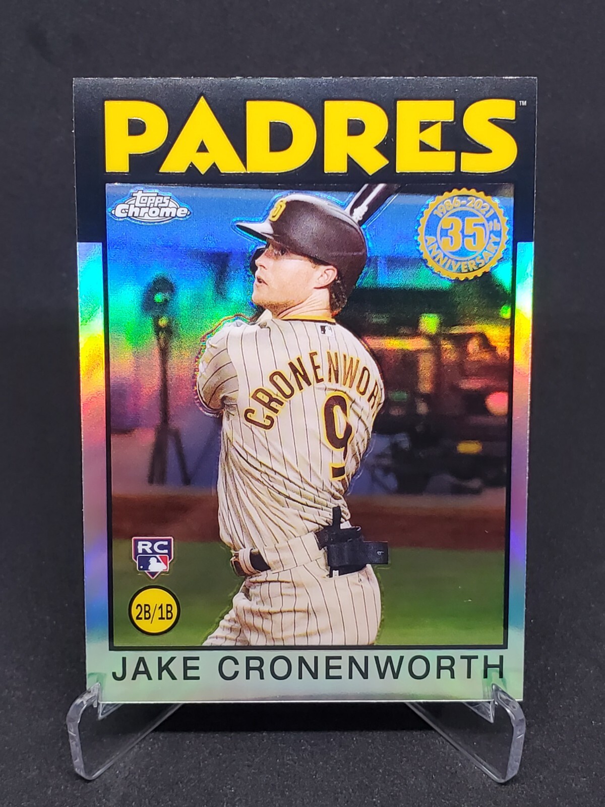 2021 Topps Chrome Jake Cronenworth RC Rookie Insert San Diego Padres