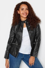 M&co Faux Leather Jacket