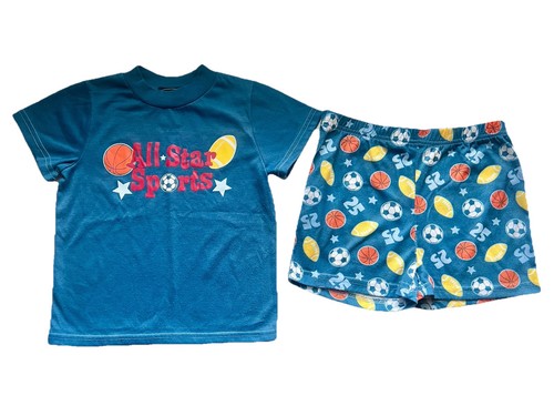 Pajamas Clothing Boy Top Bottom XS Sports Basketball Soccer Football Free Ship - Picture 6 of 10