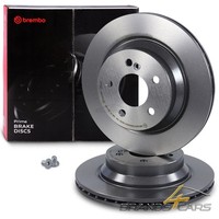 Brembo 2X Bremsscheibe Hinten FÜR Mercedes CLS 218 E-KLASSE W211 GLK-KLASSE X204