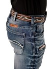 B. Tuff Western Jeans Mens Revved Up 36 Short Light Wash MREVVP CLEARANCE — photo 4