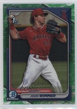 2024 Bowman Chrome Prospects Lunar Glow Refractor John Wimmer #BCP-78 0q1p