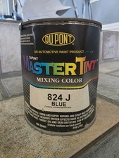 1 U.S. Quart DuPont Cromax Axalta MasterTint 824J Blue Mixing Color