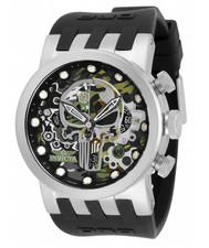 Invicta Marvel Punisher Men's 46mm Limited Ed Swiss Chronograph Watch 34680