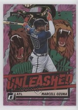 2021 Panini Donruss Unleashed Pink Fireworks Marcell Ozuna #UNL11 1u6