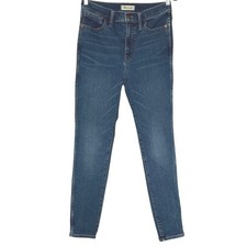 Madewell 10" High-Rise Skinny Jeans in Winston Wash Womens Size 29