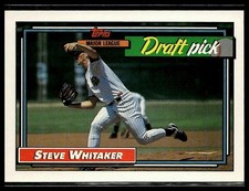 Steve Whitaker *ROOKIE CARD* (RC) 1992 Topps #369