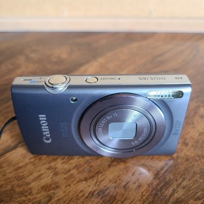 Canon IXUS 165 20MP Compact Digital Camera Grey 