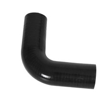1.25" 3-PLY 90-DEGREE ELBOW TURBO/INTERCOOLER/INTAKE SILICONE COUPLER HOSE BLACK