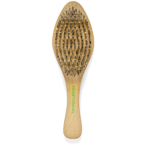 Extra Hard Wave Brush - Curved Boar & Extra Hard Nylon Bristle Hair Brush for - Picture 5 of 8