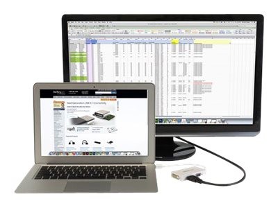 StarTechcom Mini DisplayPort to HDMI DVI VGA Adapter MDP2VGDVHDW