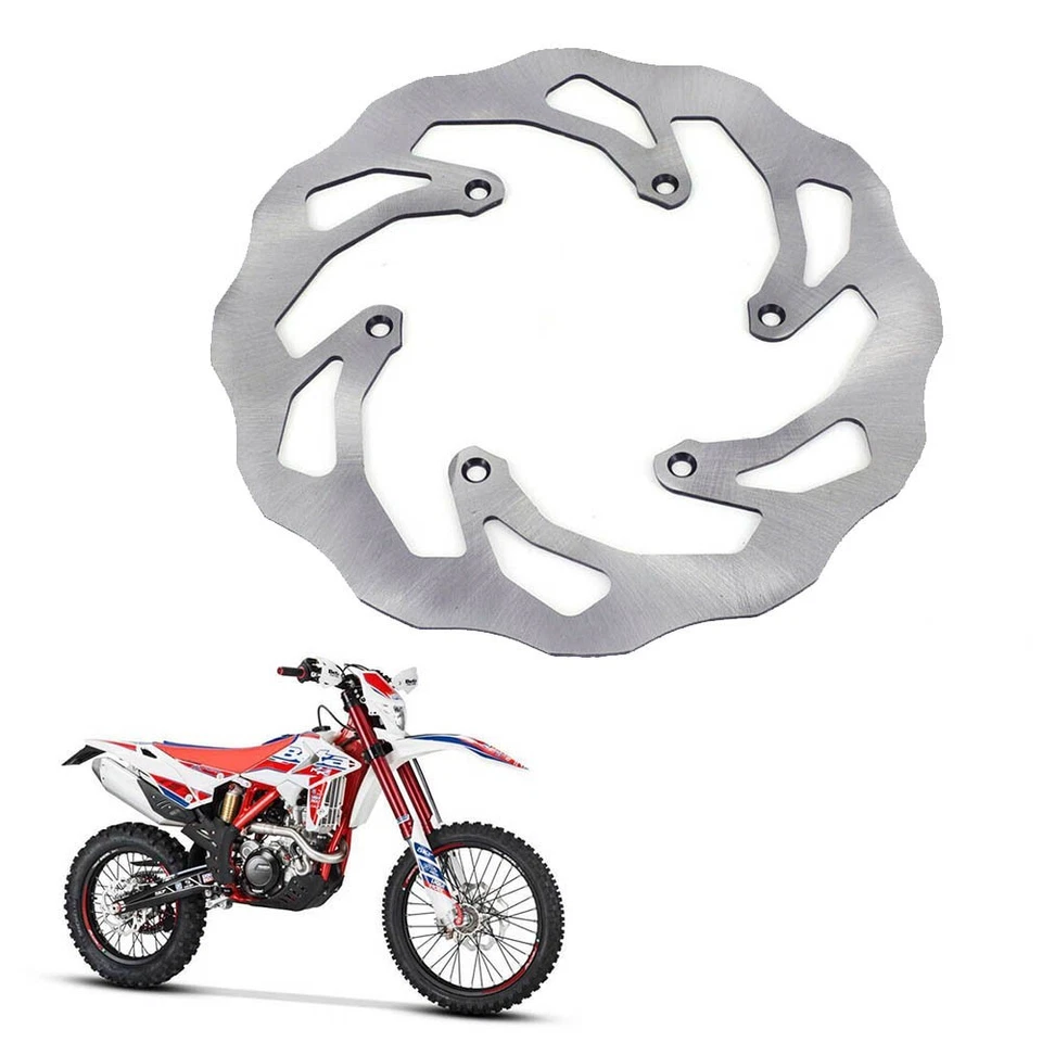 Brake Disc Rotor Stainless Steel New Durable Fits For Yamaha WR250F 2002-2016 - Image 4 of 4