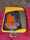 Vintage Sony Sports Walkman WM-FS397 Mega Bass Cassette Player AM/FM Radio Works