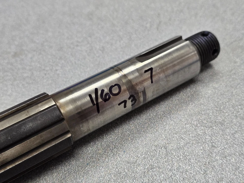 USED ORIGINAL GENUINE PORSCHE 356A 356B 356C 356SC 7:31 PINION SHAFT 1/60 #73 - Image 2 of 4