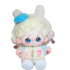 Plush Doll, 20cm Cute Cotton Doll with Skeleton, Anime Plushies Soft Stuffed ...