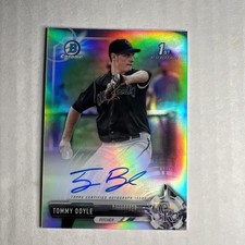 2017 Bowman Chrome Tommy Doyle Prospect Auto Rockies #CDA-TD REFRACTOR /499
