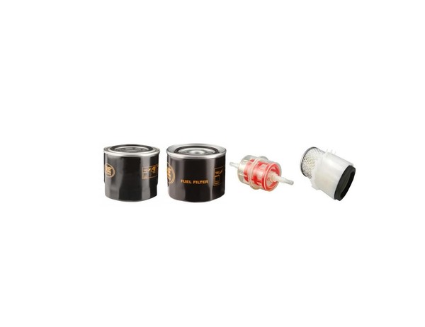 Filter Service Kit FüR Libra 116 S Luft ÖL Kraftstoff Mit / Kubota D1005E Motor-image
