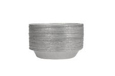 Waytiffer 9" Pie Pans (10pack) - Disposable Aluminum Foil 10 Pack, Silver