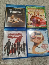 4 Blu-ray Fear & Loathing In Las Vegas, Big Lebowski, Magnificent Seven, Fighter