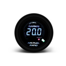 2 52mm Led Digital Narrowband Air Fuel Ratio Gauge Black Face Monitor Car Meter