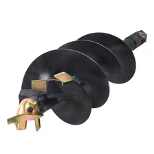 12" x 48" Auger Bit for Post Hole Digger, 2" Hex Connect Attachments