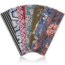 7 PCS Women Non Slip Soft Cotton Stretchy Sport Workout Yoga Hair Headbands