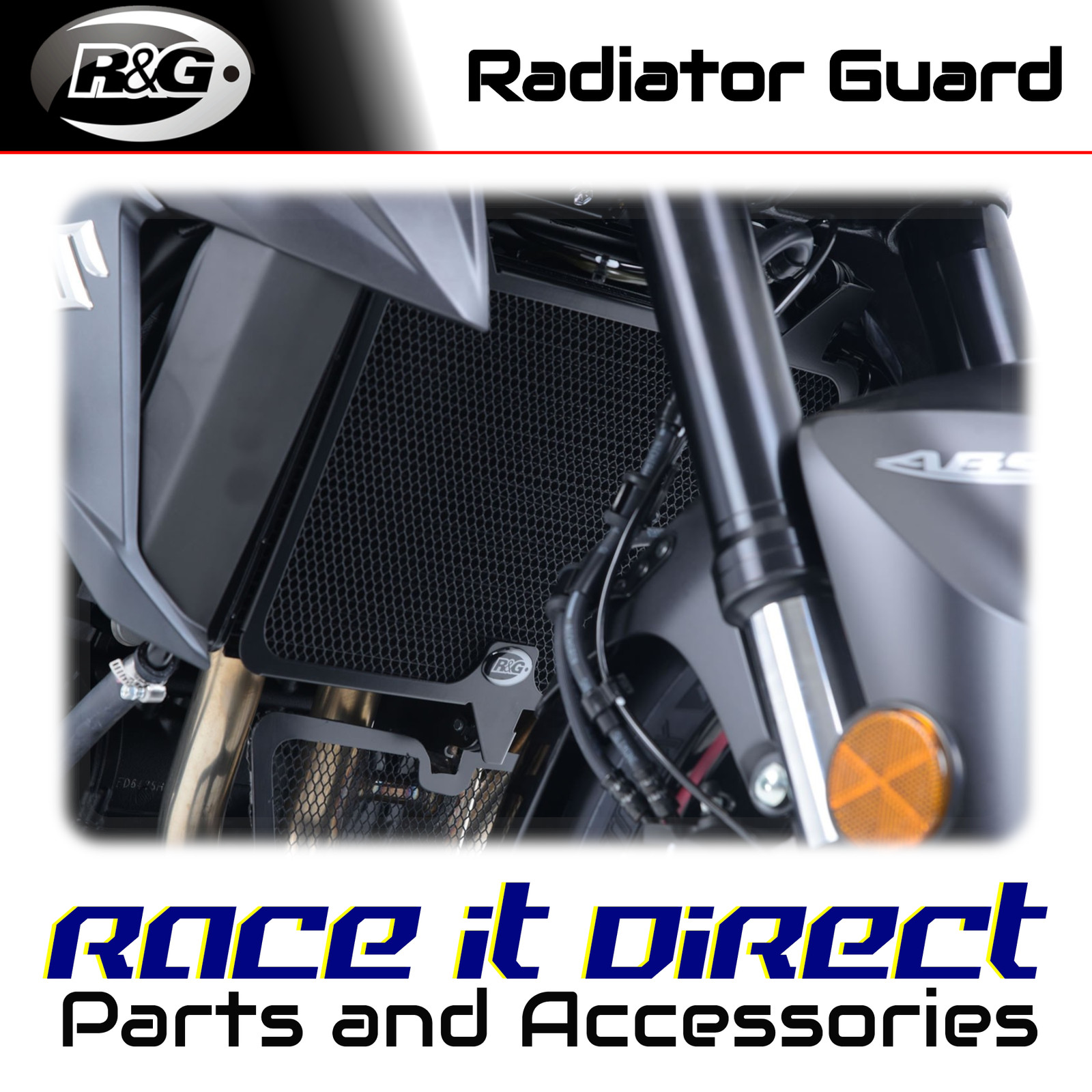 Aluminium Radiator Guard for Suzuki GSR750 2011-2018 Titanium R&G