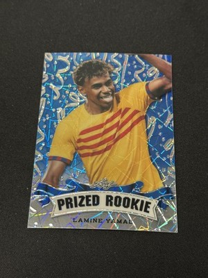 Lamine Yamal 2024 Leaf Prized Metal Rookie Blue /20 RC Barcelona
