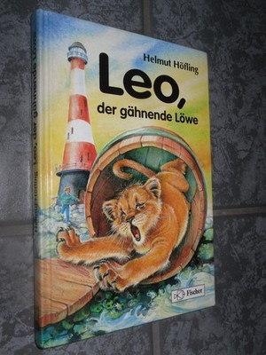 Leo, der gähnende Löwe   Helmut Höfling   Jugendbuch Gut  BLITZVERSAND 