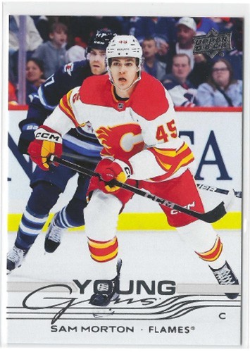 25-26 2025-26 Upper Deck 1 Sam Morton ROOKIE Young Guns #215-Flames