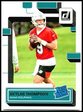 2022 Donruss #375 Skylar Thompson Rookie Miami Dolphins