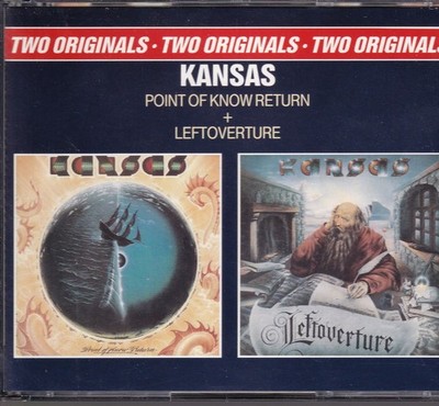KANSAS  / POINT OF KNOW RETURN & LEFTOVERTURE  2-CD-Box (NEU)