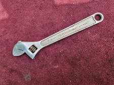 Vintage J H Williams & Co 10" Superjustable Adjustable Wrench.