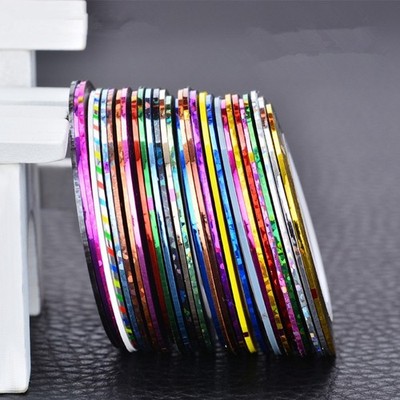 Shinning Lines Tape Kit Lametta 14 Stück Fliegenbindematerial Glitzernd
