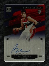 2020 Panini Impeccable Stainless Stars Blue 29/75 Deni Avdija #SSA-AVD Auto 1c6n