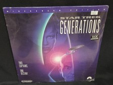 STAR TREK GENERATIONS SEALED LASER DISC-1995-William Shatner