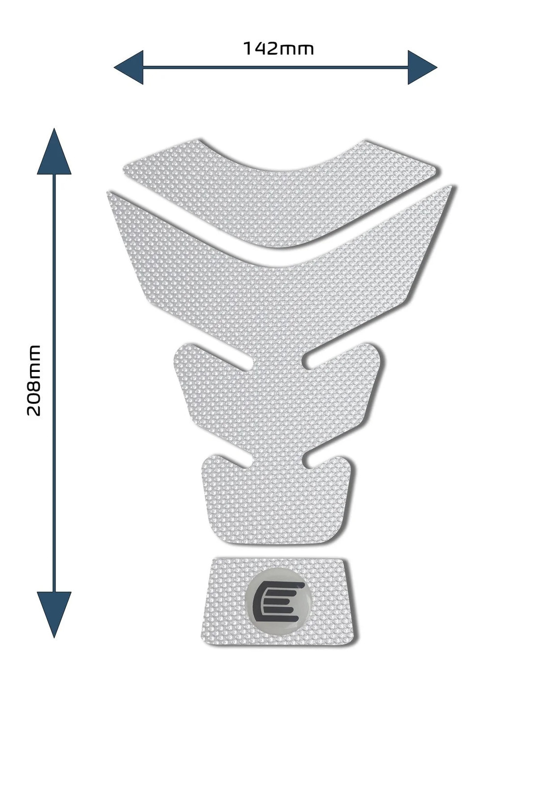 Eazi-Grip Centre Tank Pad - Design G - Pro Series | Clear