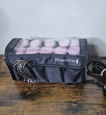 Remington Travel Ceramic Hot Rollers Set 10 Curlers Clips Compact Hair Styling