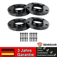 Spurverbreiterungen Spurplatten Für BMW Alu Schwarz Ø72,6mm + Radschrauben
