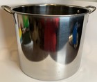 Metro 16 & 20 Covered Stock Pots New Damaged Stainless Steel Silver — photo 2