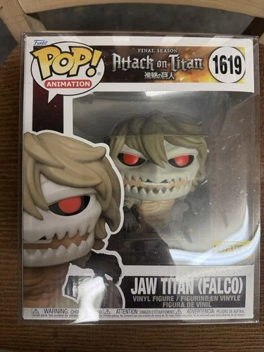 Funko Pop Super Jaw Titan (Falco) #1619 New NWT With Pop Protector